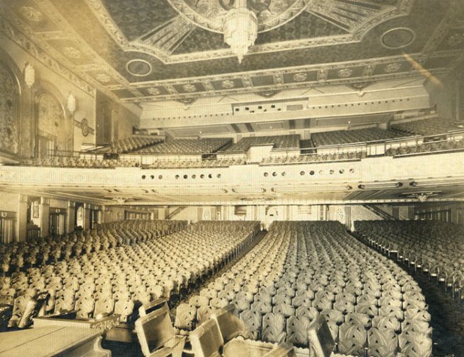 Auditorium- Copyright- The Irvin R. Glazer Collection, Athenaeum of philadelphia