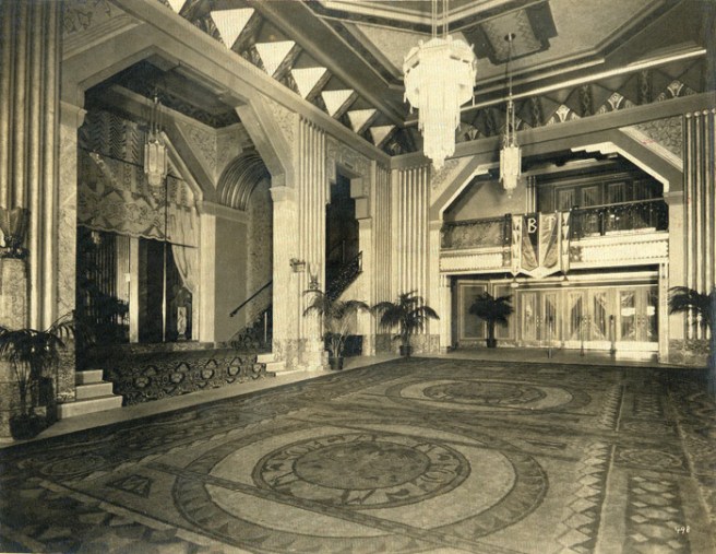 Lobby_Copyright- The Irvin R. Glazer Collection, Athenaeum of philadelphia