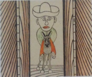 Martín Ramírez, detail from