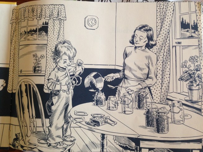 Robert McCloskey, from Blueberries for Sal