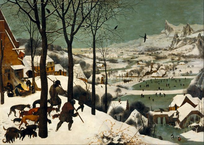Pieter Bruegel the Elder, Hunters in the Snow, 1565