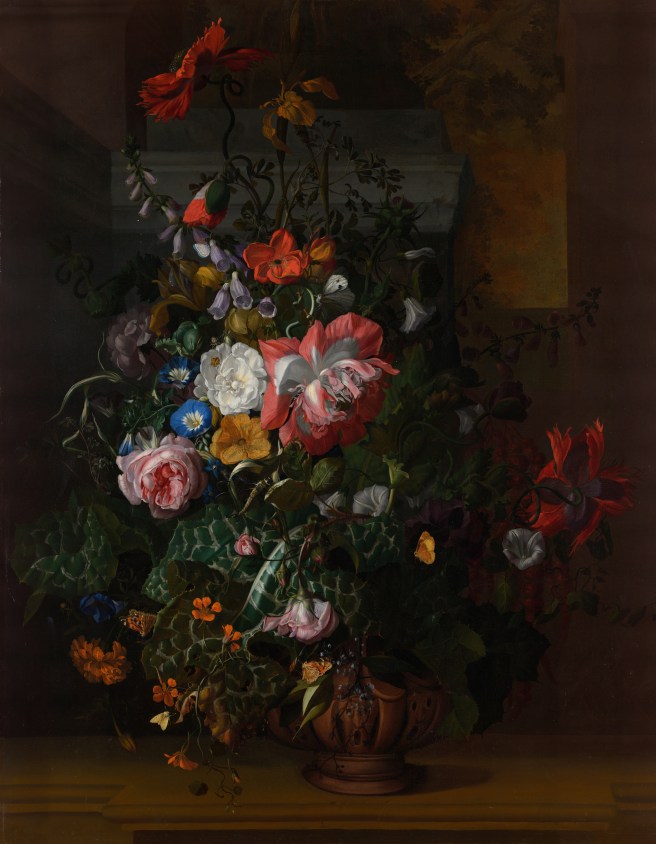 Roses,_Convolvulus,_Poppies,_and_Other_Flowers_in_an_Urn_on_a_Stone_Ledge_-_Rachel_Ruysch_-_Google_Cultural_Institute