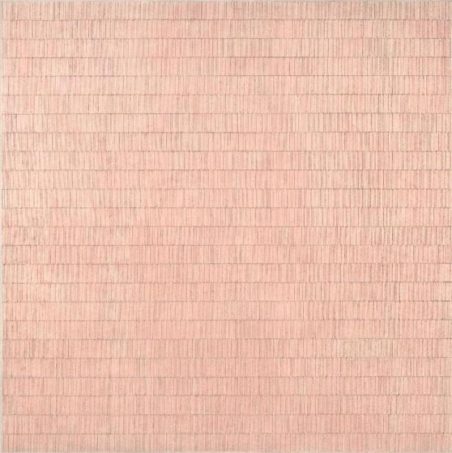 agnes-martin-flower-in-the-wind-1963-daros-collection-switzerland